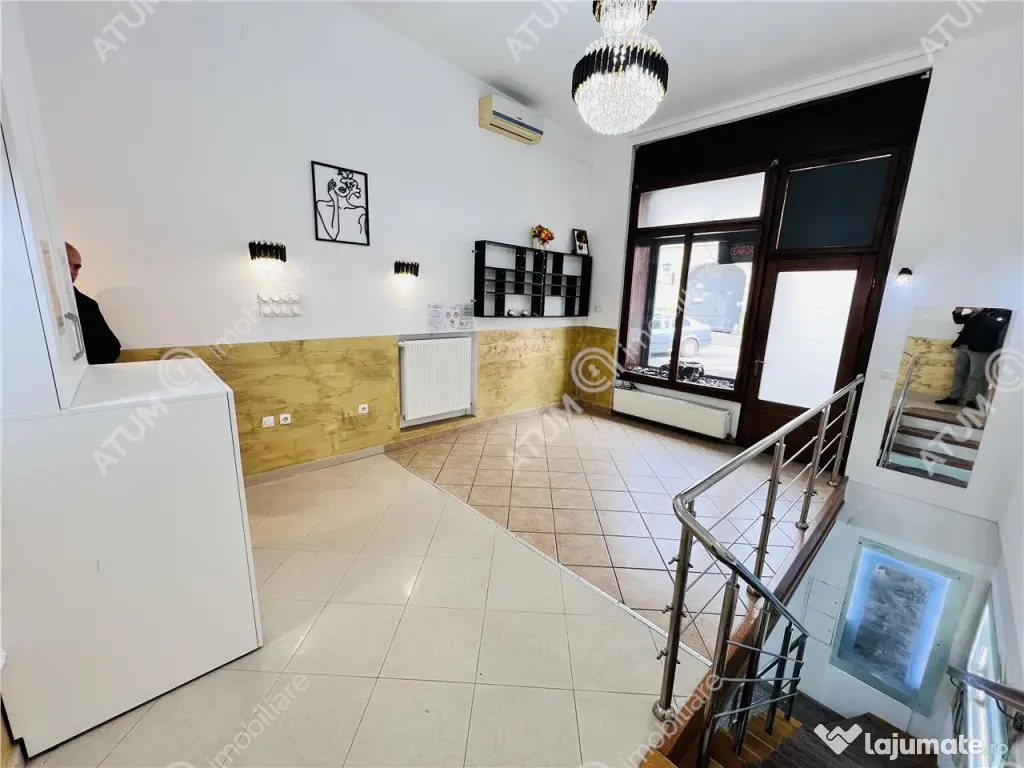 Spatiu comercial de 107 mp utili zona ultracentrala din Sibi