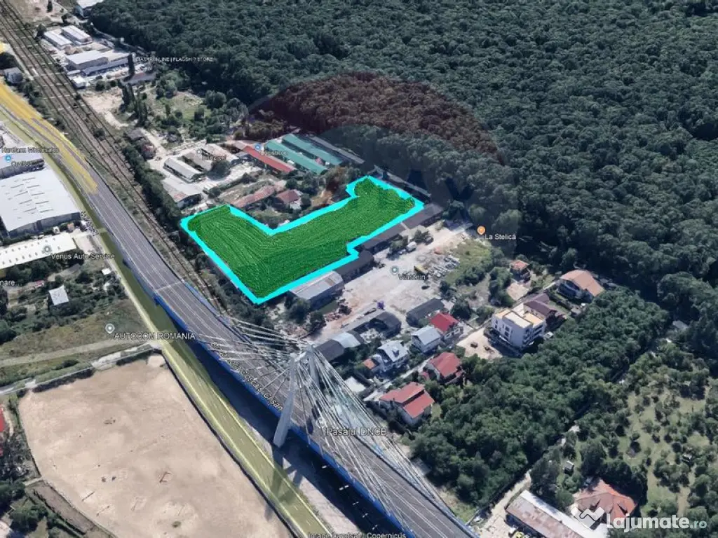 Teren cu potential rezidential 9.700 mp + venituri din ch... 