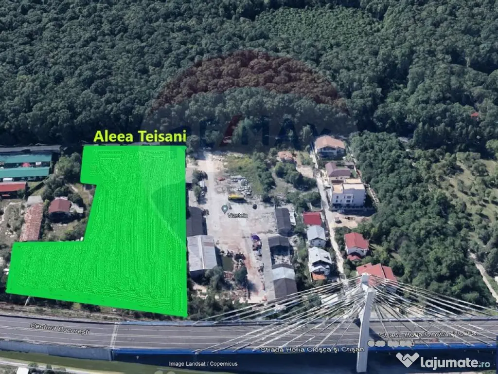 Teren investitie, 9690 mp, Aleea Teisani,sector 1