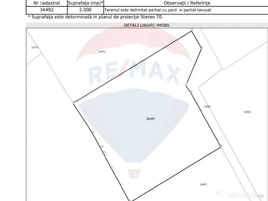 Teren 2,000 mp Saru Dornei / Strada Principala 
