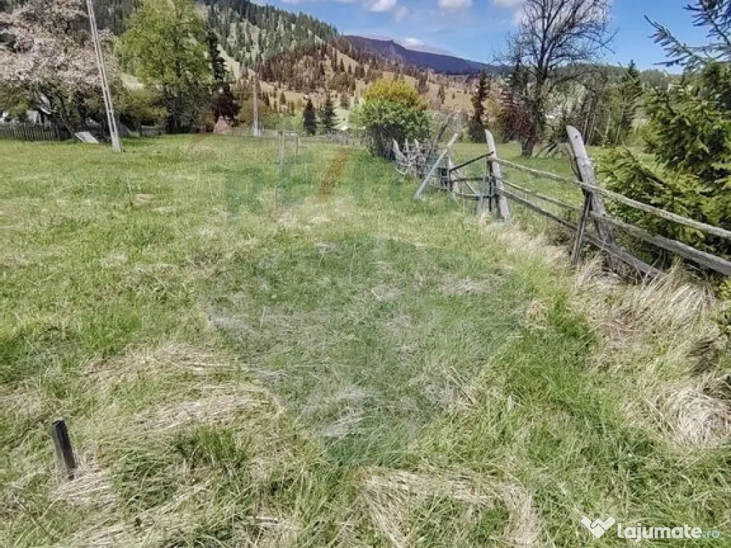 Teren 2,000 mp Saru Dornei / Strada Principala 