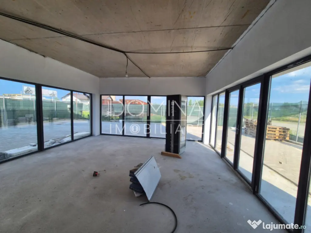 Închiriere clădire P+1+M *vad intens* -zona RAR-Tg. Jiu