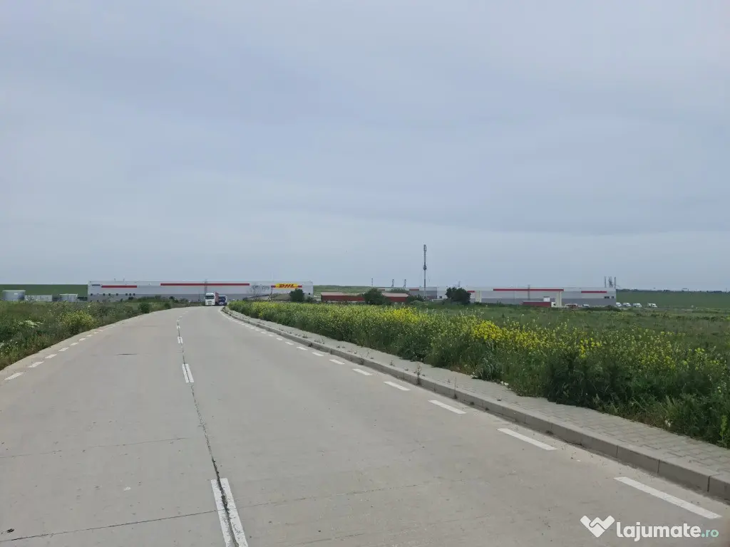 Teren de vanzare in Lazu zona Logistic Park 