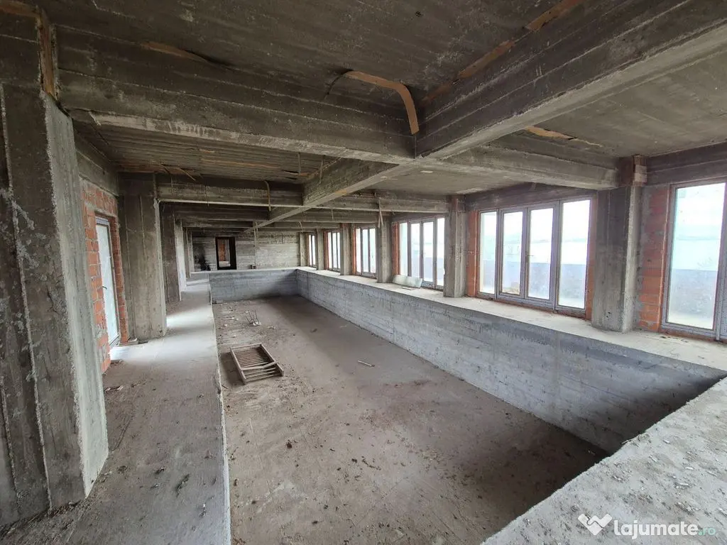 Cladire S+P+3+M - 1762,18 mp + teren 1608 mp - Lacul Morii 