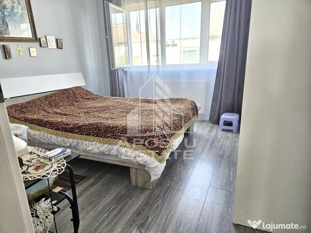 Apartament 2 camere, renovat, centrala proprie, zona Balc... 