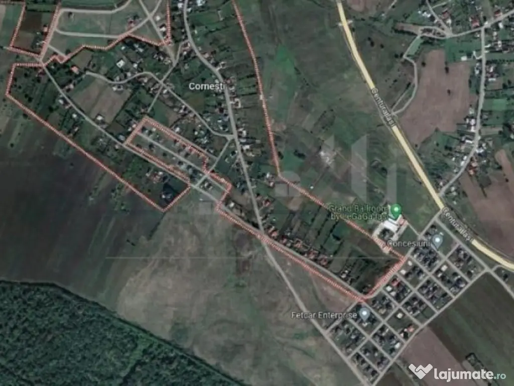 Cornesti - Miroslava teren 3500mp la asfalt cu toate utilita