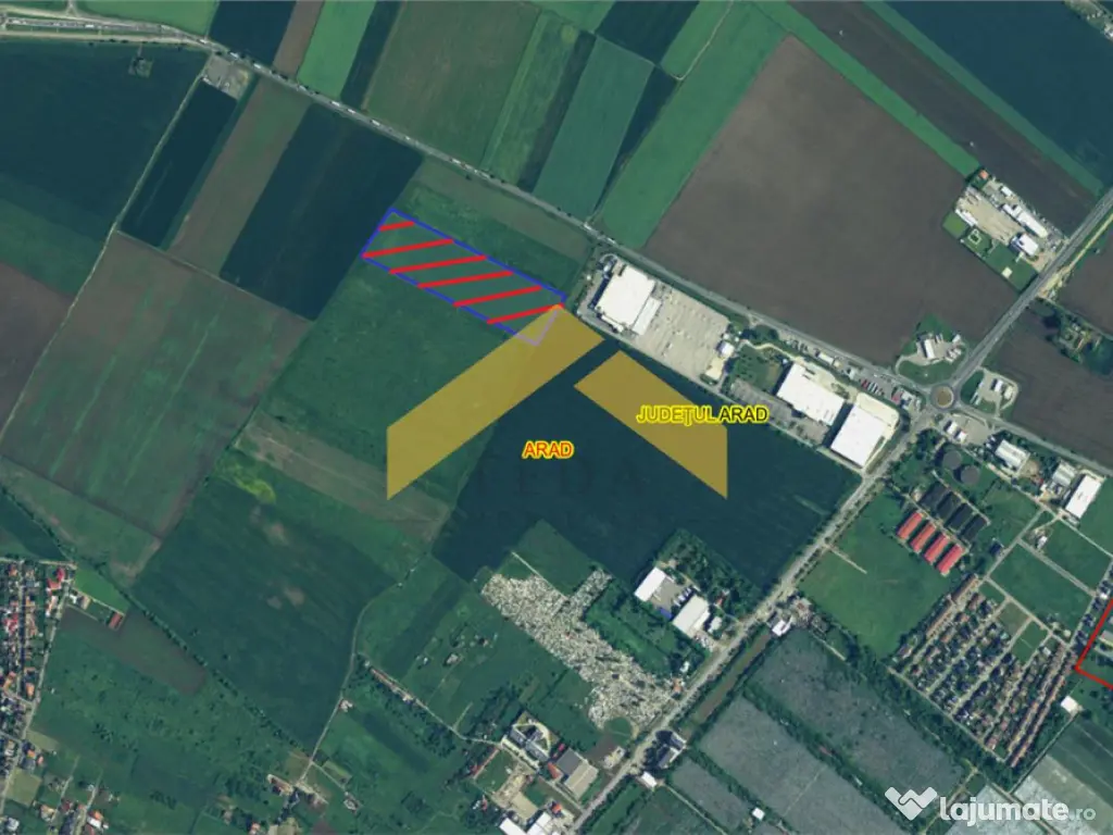 Teren 40,000 mp intravilan de zona Metro