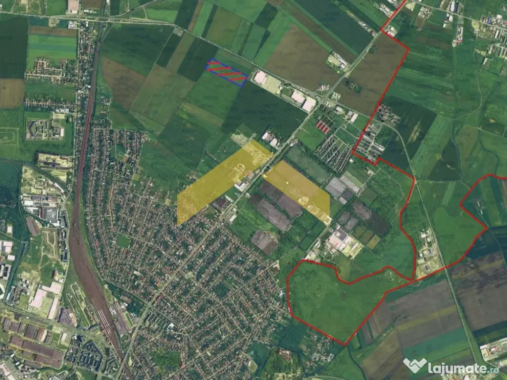 Teren 40,000 mp intravilan de zona Metro