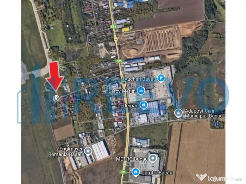 Teren de vânzare, Zona Auchan, Bacău