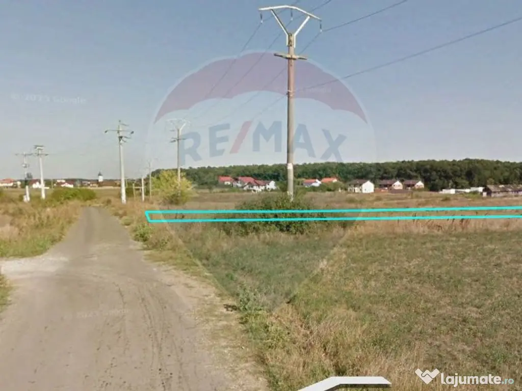 Teren intravilan, 3916 mp, dubla deschidere, Vladisceasca