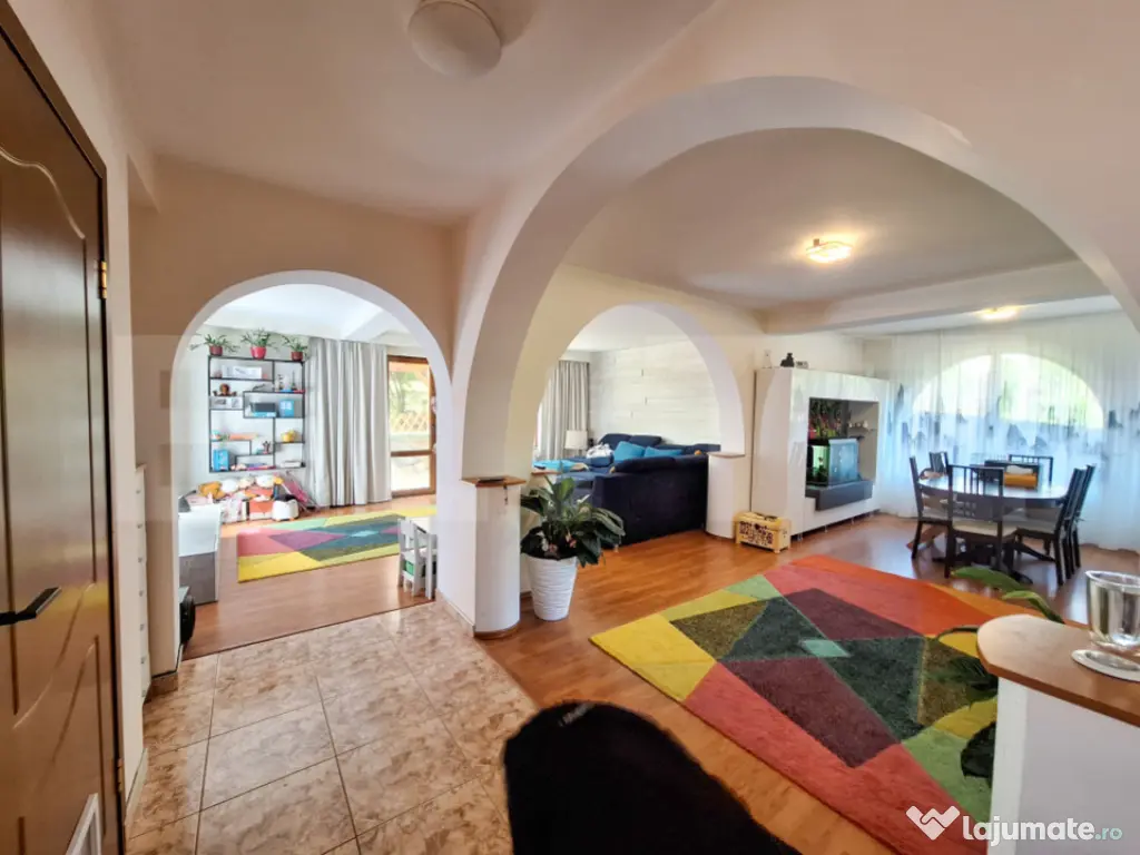 Casa individuala la cheie 300mp utili, cu Garaj, zona Dambu