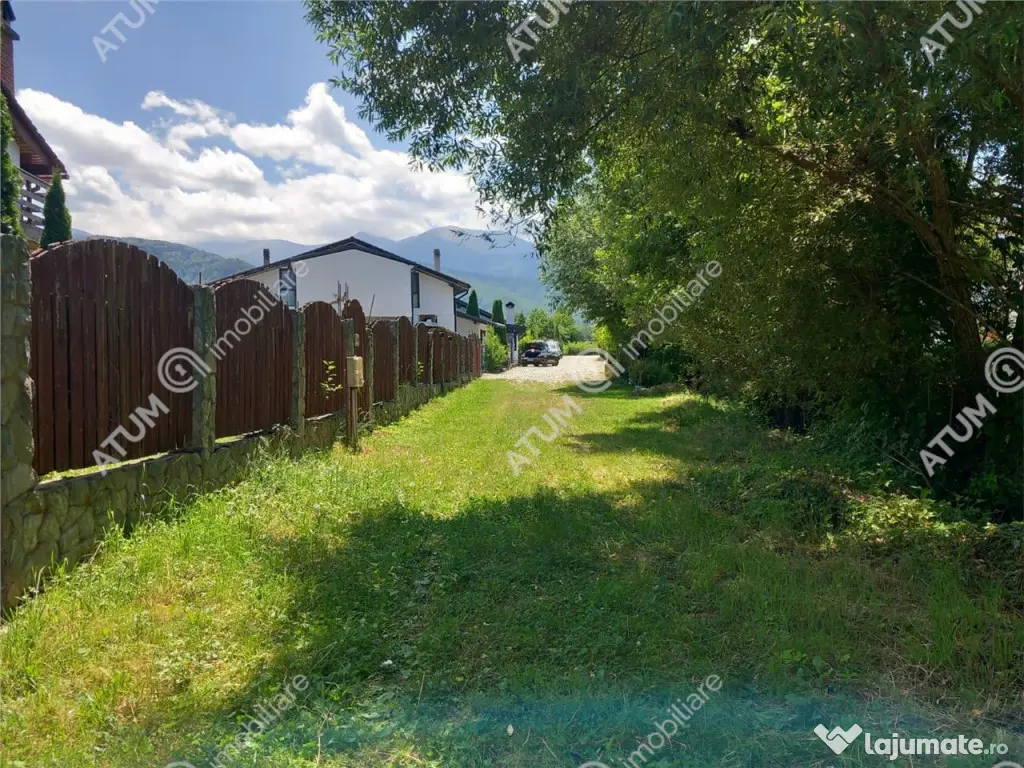 Teren intravilan 500 mp in Porumbacu de Sus, Sibiu 