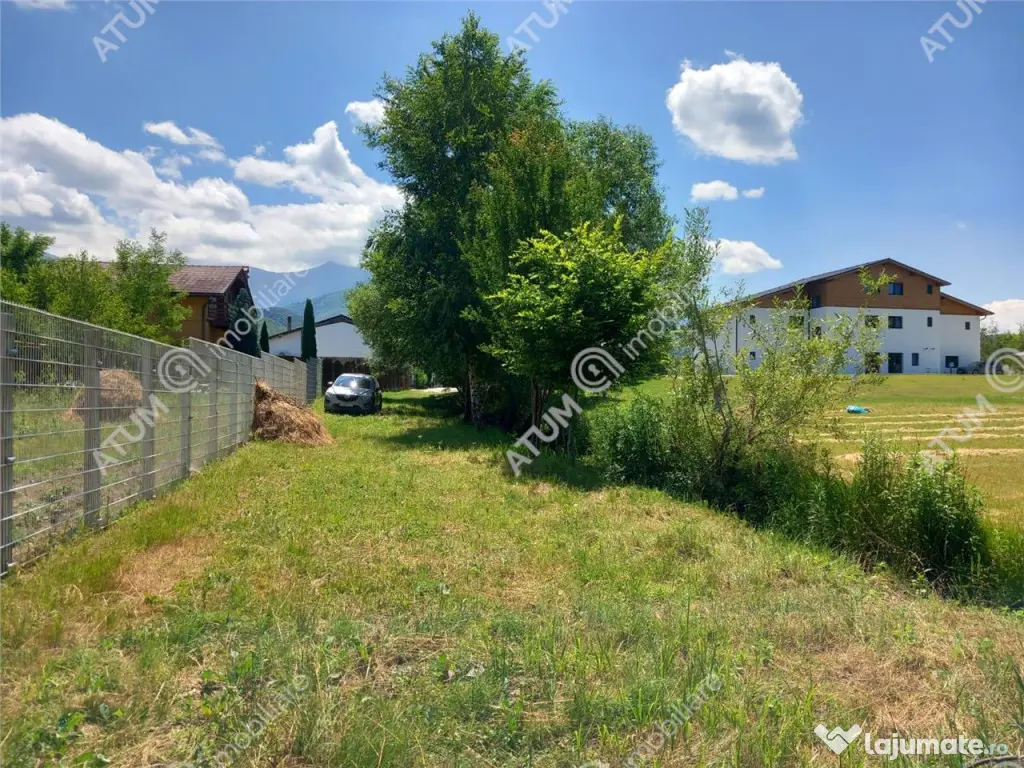 Teren intravilan 500 mp in Porumbacu de Sus, Sibiu 