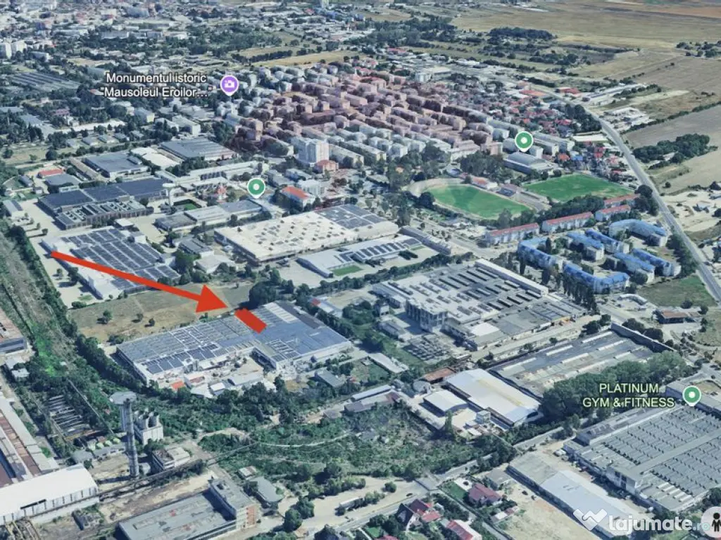 Spațiu industrial 558mp Insta Electric sud 