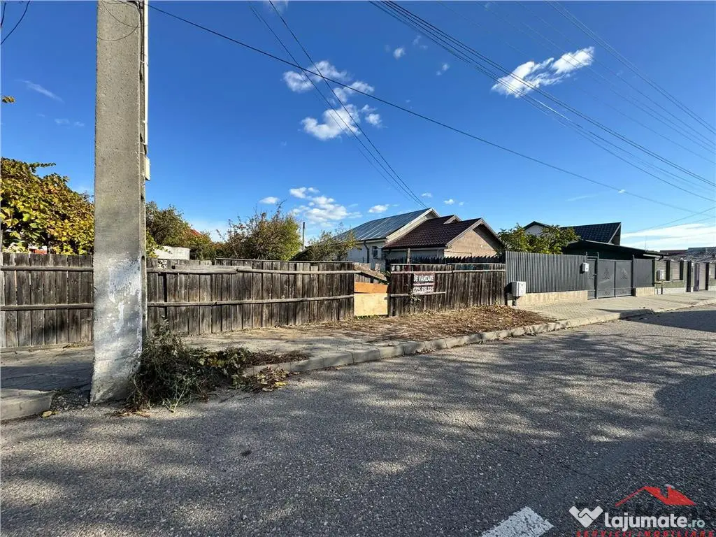 Teren 346mp de in Focsani pe strada Triumfului nr 3