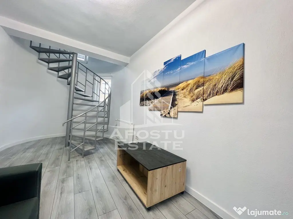 Apartament cu doua camere si scara interioara ,in zona Do... 