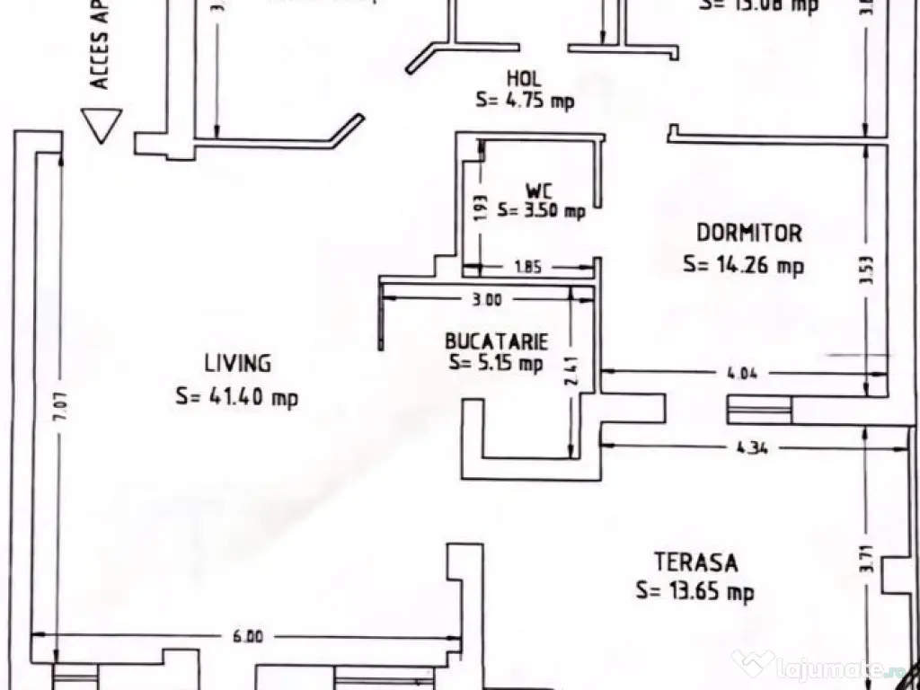 Apartament 4 camere, 101.21 mp, pe plaja Coral Beach – ... 