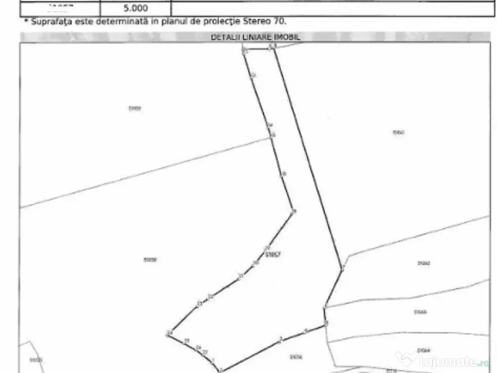 Teren 5000 mp, Loc. Sieu, Jud Maramures 