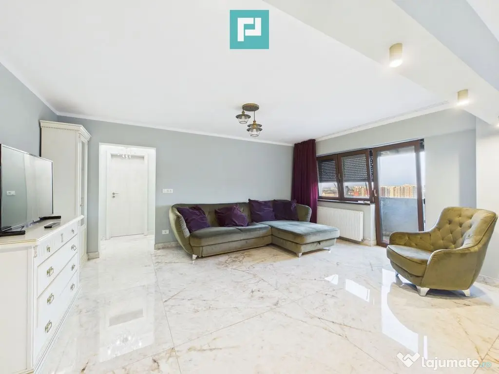 Apartament de închiriat cu 3 camere la Intim