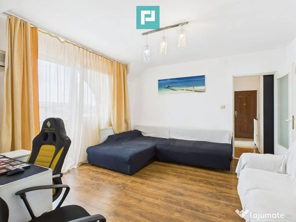 Apartament panoramic cu 2 camere, zona Confecții 