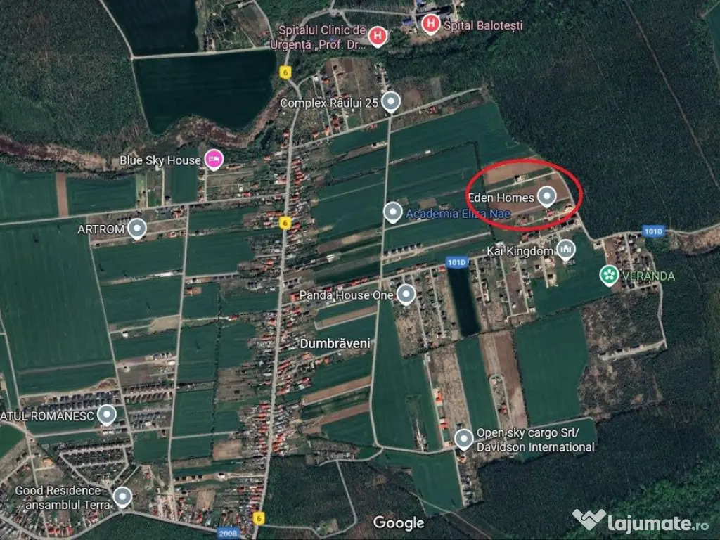 Balotesti- Dumbraveni- Padure 