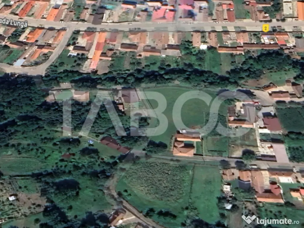 Teren de vanzare intravilan 1116 mp Slimnic cu utilitati in 