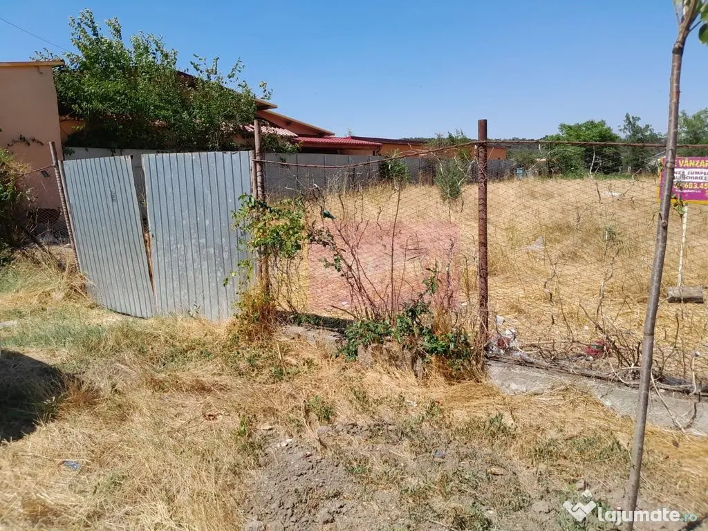 Teisori (Giurgiu) - teren 1800 mp de vanzare 