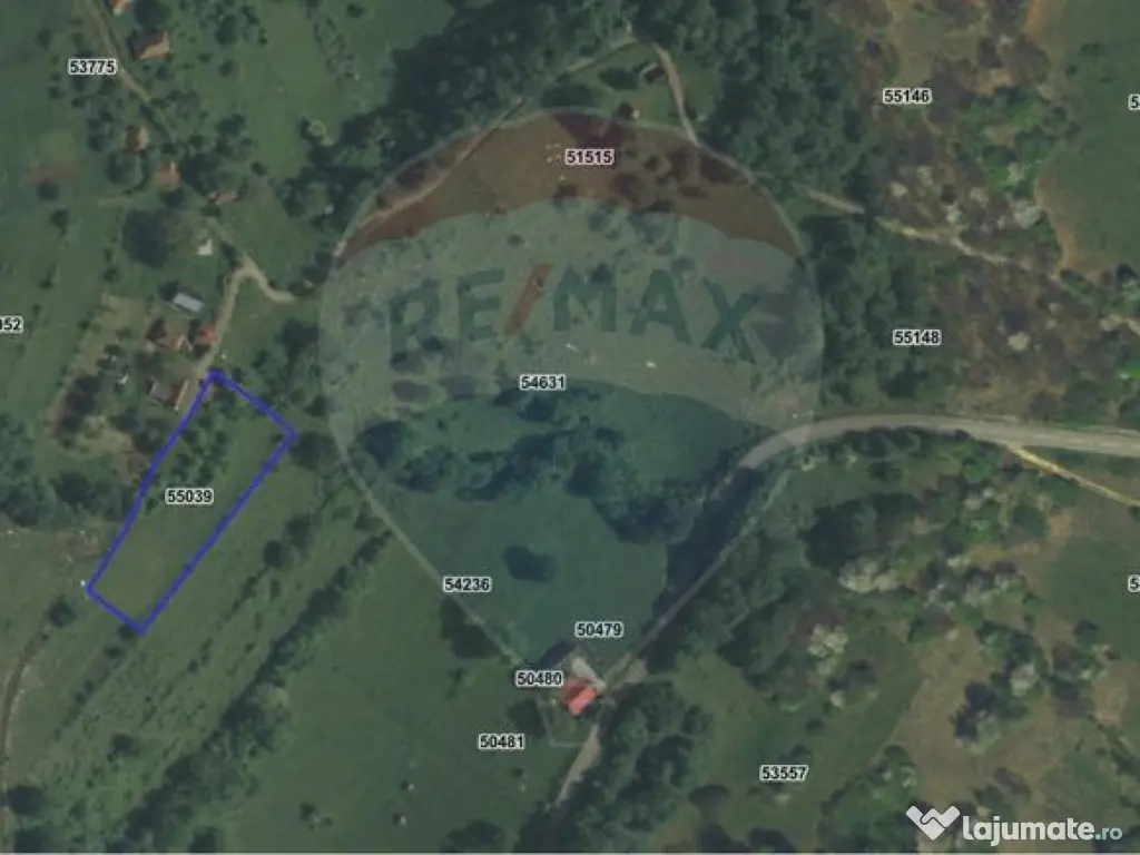 Teren intravilan constructii 1500 mp Damis Bratca drum DJ... 