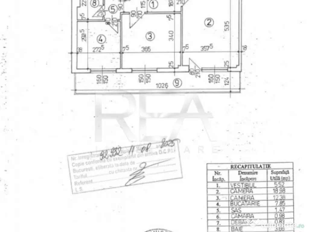 APARTAMENT CU 2 CAMERE FOARTE APROAPE DE STAȚIA DE METROU N
