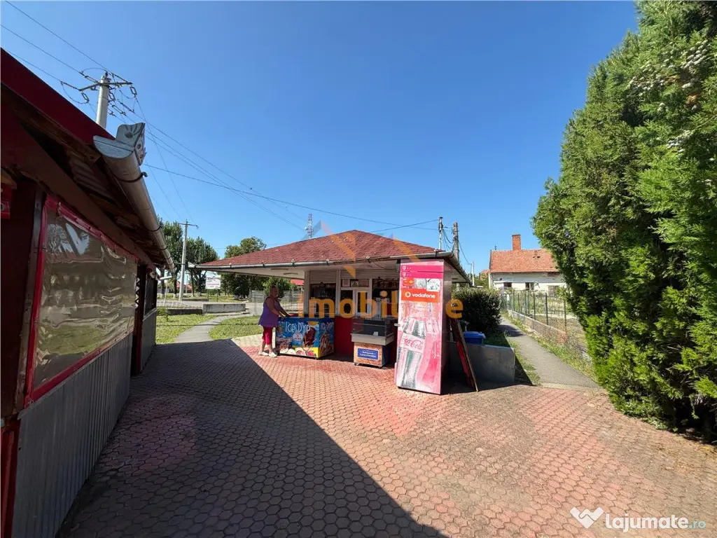 SPATIU COMERCIAL ALIMENTAR| TERASA 30 MP| SALONTA BIHOR 