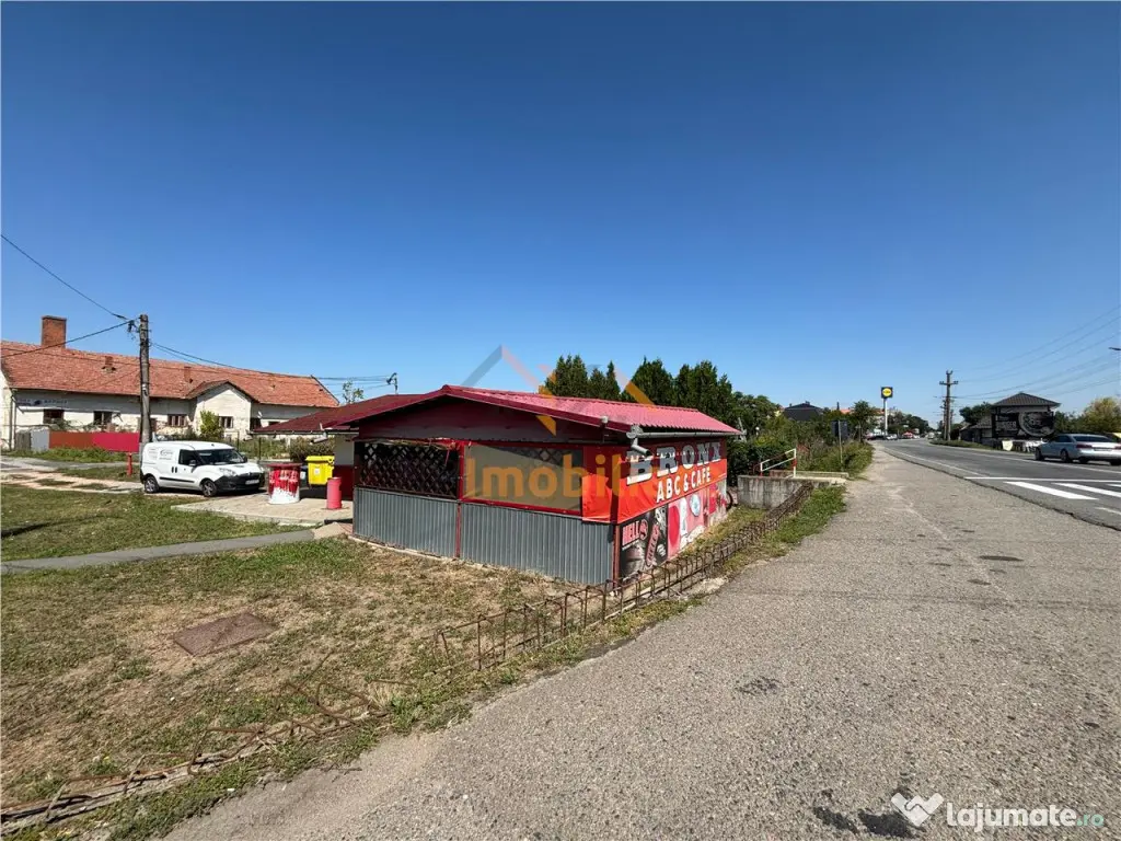 SPATIU COMERCIAL ALIMENTAR| TERASA 30 MP| SALONTA BIHOR 