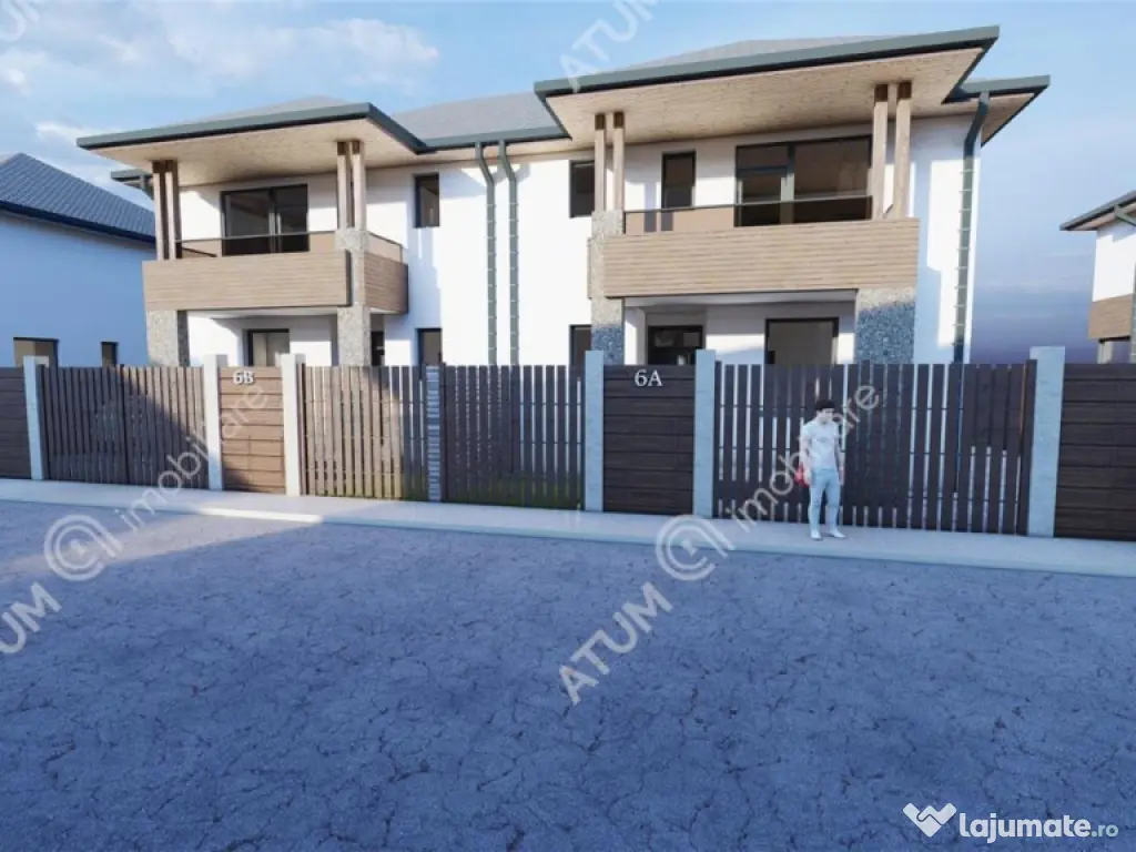 Casa cu 4 camere decomandate si teren de 240 mp in Selimbar