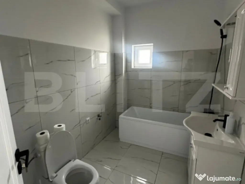 Apartament cu 3 camere semifinisat, 70 mp, zona Uzina de Apa