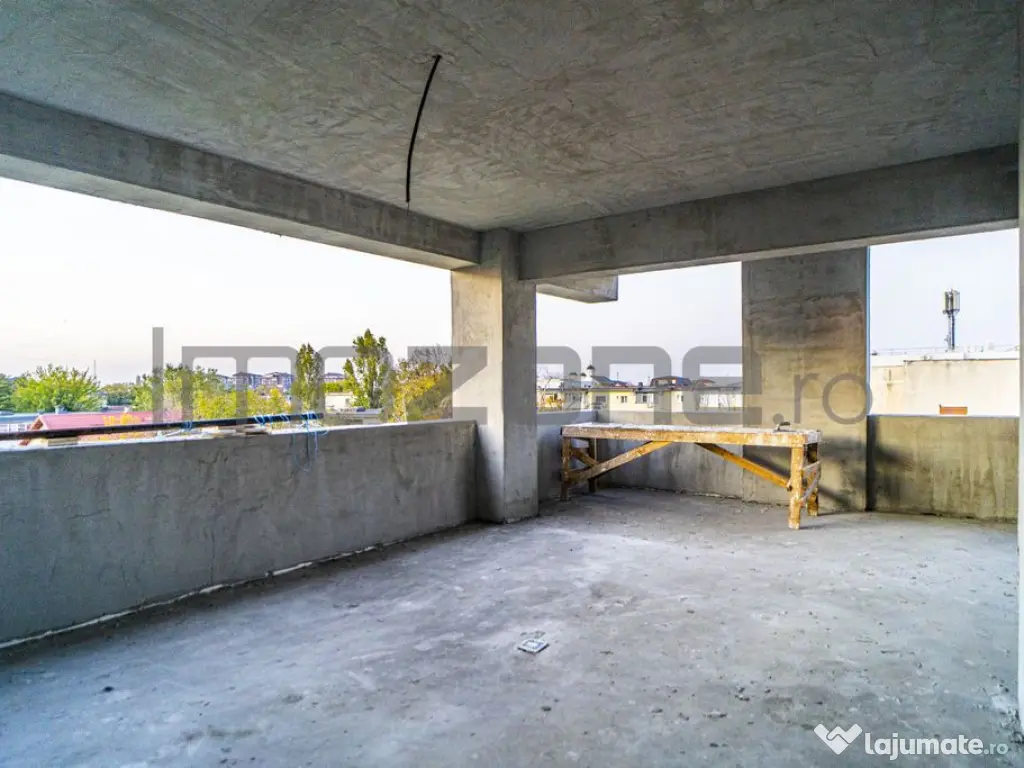 Ap., 2 cam. dec. 56 mp., + Terasa acoperita 43 mp,+ Pod, ... 