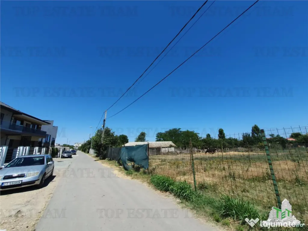 Teren intravilan cu deschidere la sosea Palazu Mare zona Elv