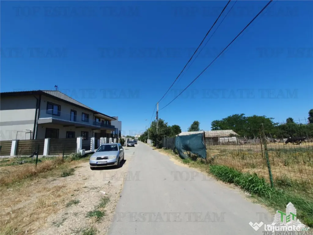 Teren intravilan cu deschidere la sosea Palazu Mare zona Elv