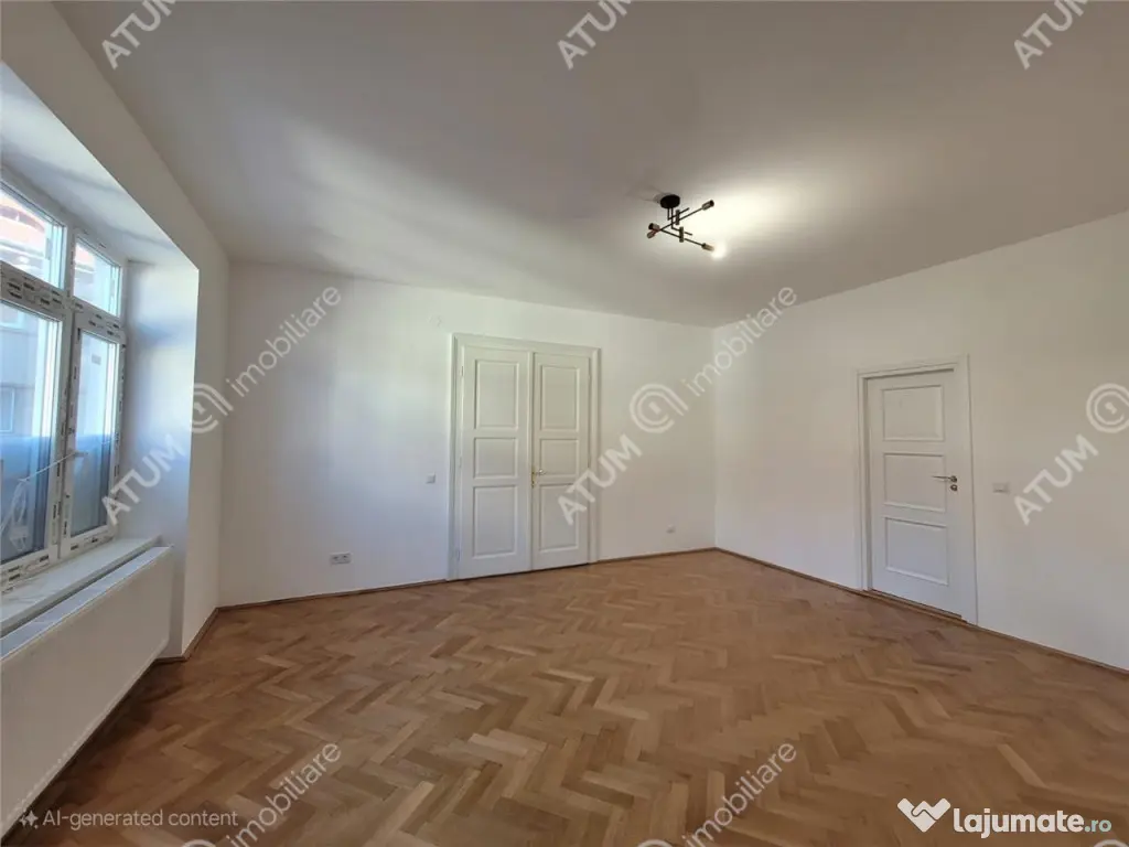 Spatiu de birouri cu 4 camere si 3 bai in zona centrala din 