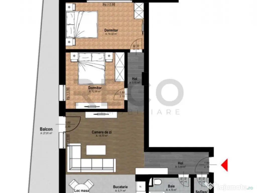 RECO apartamente noi în zona Baile Felix 