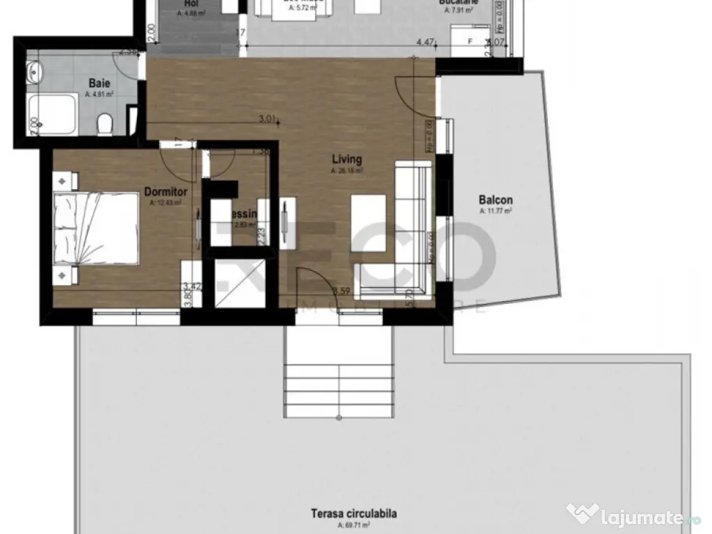 RECO apartamente noi în zona Baile Felix 