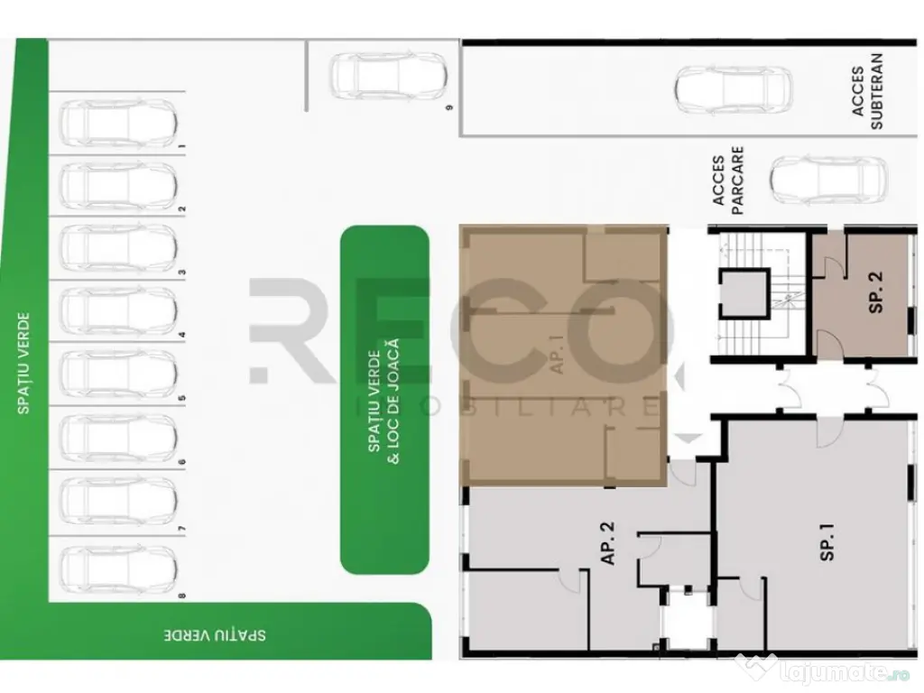 RECO Apartament 3 camere Ultracentral in Oradea 