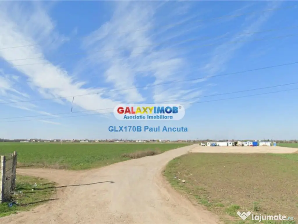 Teren 11 Ha acces Nod Autostrada A2 Gara Fundulea Industria 