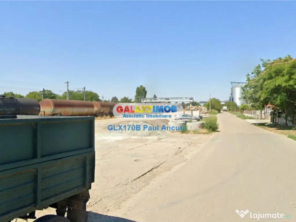 Teren 11 Ha acces Nod Autostrada A2 Gara Fundulea Industria 