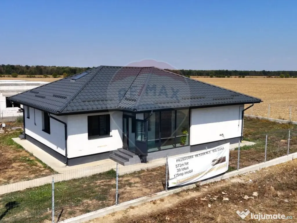De Vânzare Casă nouă 4 camere 573 mp teren Baldana Dâ... 