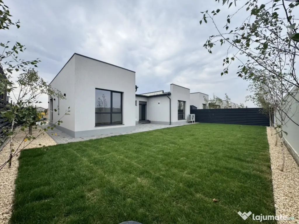 Casă individuală 4 camere, curte și acces privat-Domnesti 