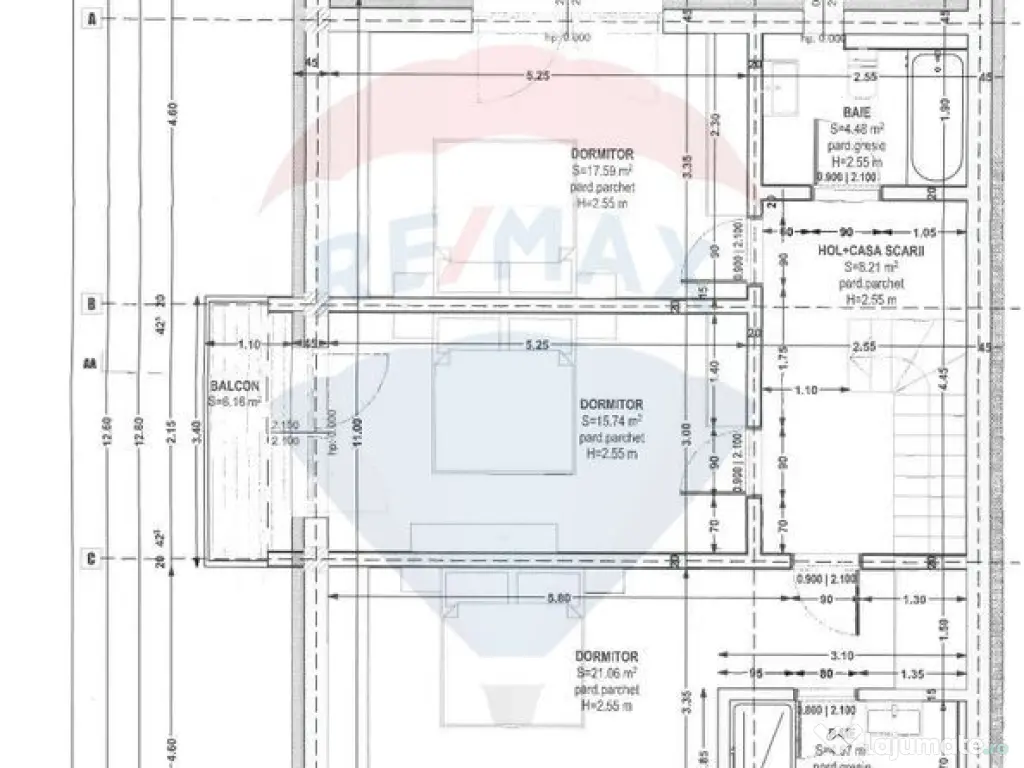 Proiect autorizat (AC) pentru constructia a 6 vile indivi... 