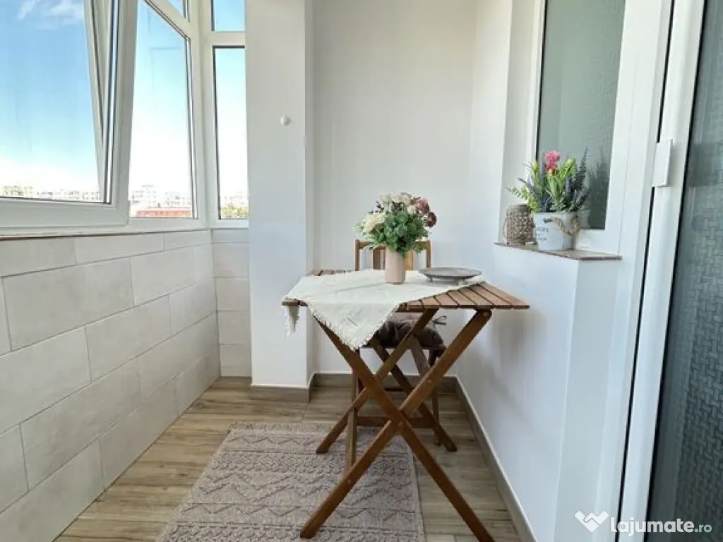 Apartament 3 camere amenajat modern centrala termica Gale...