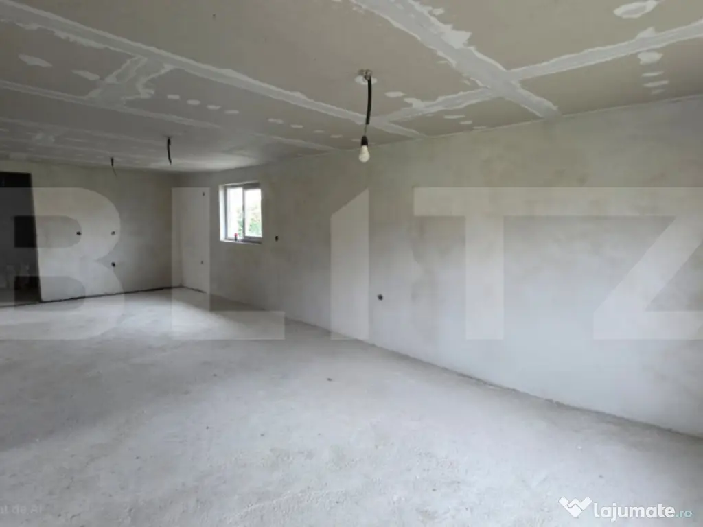 Casa pe un nivel, 80 mp, toate utilitatile, in Bistrita