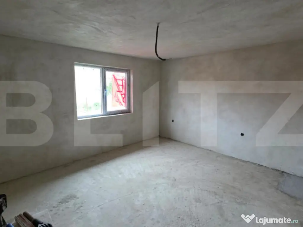 Casa pe un nivel, 80 mp, toate utilitatile, in Bistrita