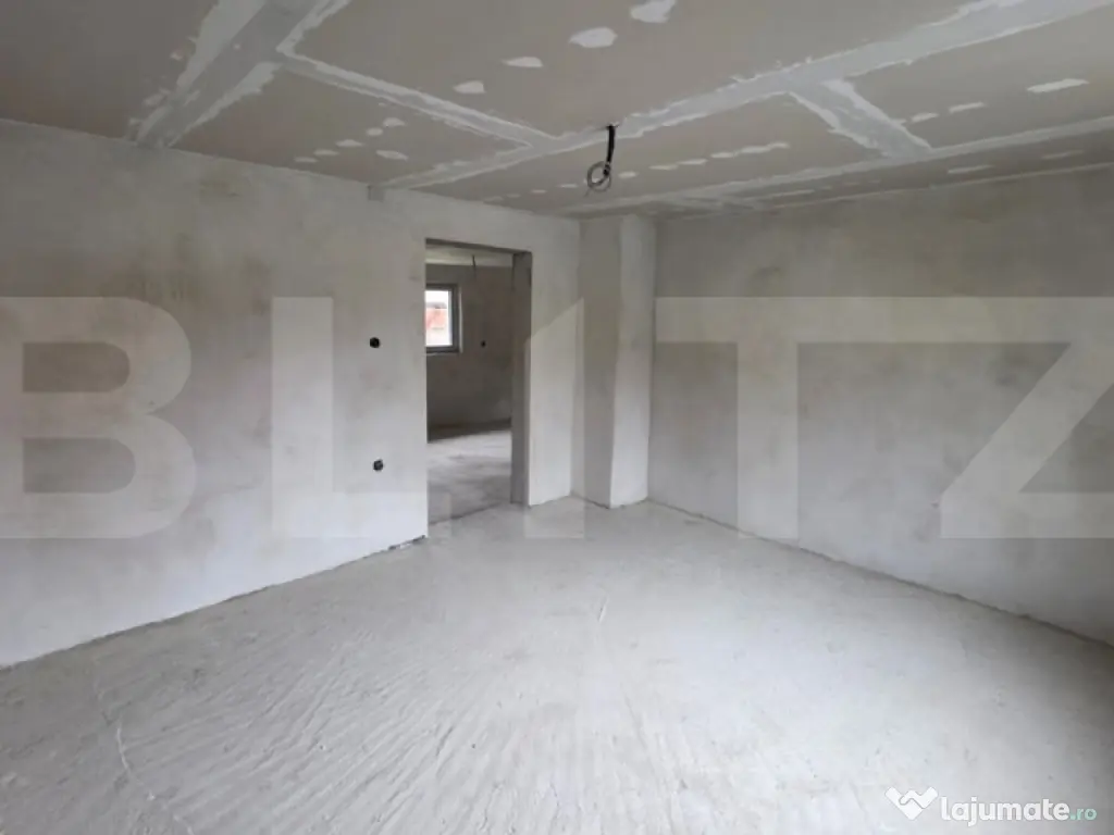 Casa pe un nivel, 80 mp, toate utilitatile, in Bistrita