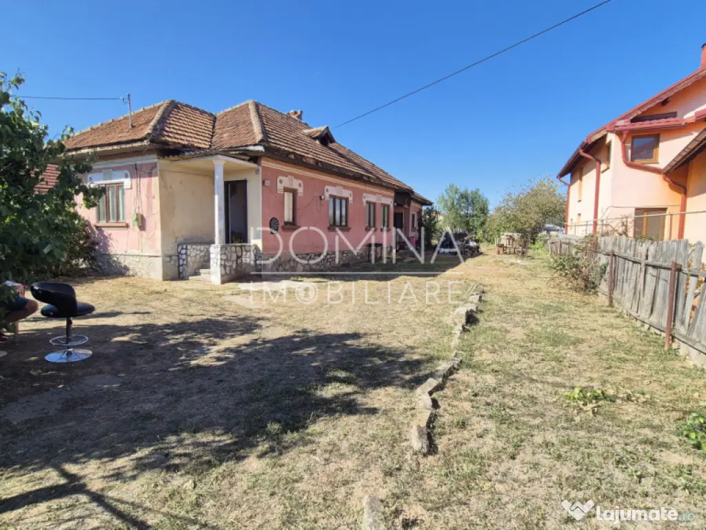 Teren generos și casă - str. Petrești - cartier Primăver 